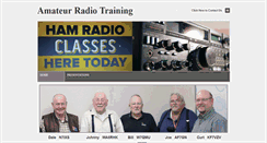 Desktop Screenshot of amateurradiotraining.com